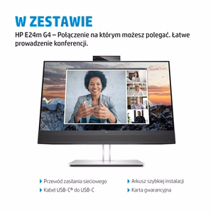 HP E24m G4 FHD USB-C konferencinis monitorius