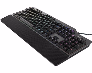 Lenovo Legion K500 игровая клавиатура USB QWERTY США английский черная, серая