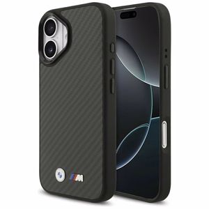 BMW M Kevlar Matt Magnetinis dėklas iPhone 17 - juodas