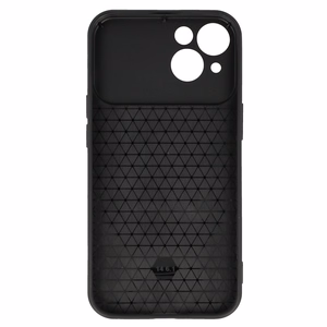 Šarvuotas dėklas telefonui su slankiojančia kamera Iphone 14 juodas