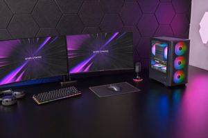 Mars Gaming MCQUANTUM kompiuterio korpusas „Midi Tower“ Juoda