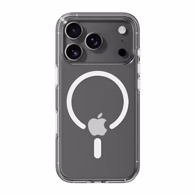 Rock Crystal Shield Serijos Magnetinis Dėklas Iphone 17 Pro permatomas