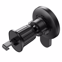 Automobilinis laikiklis-įkroviklis Hoco CA85 Magsafe 15W juodas