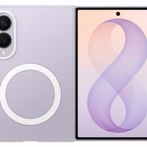Прозрачный магнитный чехол Samsung Galaxy Z Fold8 с 2 антибликовыми плёнками