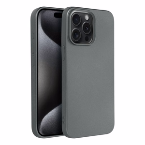 METALLIC dėklas telefonui IPHONE 15 Pro Max pilkas
