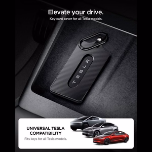Spigen TO243 Tesla automobilio rakto kortelės laikiklis, juodas