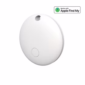 Setty lokatorius FindMy round TFO TAG 01 white + etui