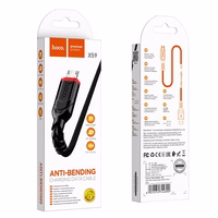 Kabelis USB A į Micro USB Hoco 2,4A 3 m X59 juodas