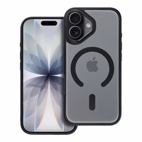 Dėklas Matte Mag Cover (MagSafe) skirtas iPhone 17 juodas