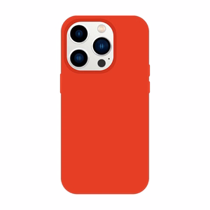 Tel Protect silikoninis Premium dėklas telefonui Iphone 15 Pro Max raudonas