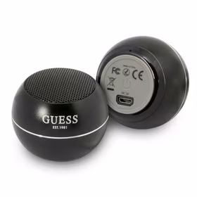 Guess garsiakalbis Bluetooth GUWSALGEKSpeaker mini juodas/juodas