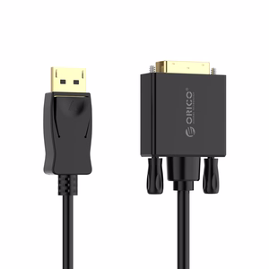 Orico XD-DTD DisplayPort–DVI, 4K laidas, 3 m – juodas