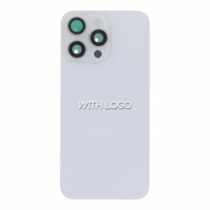 Galinis dangtelis skirtas iPhone 15 Pro Max / White Titanium / (be NFC flex) / OEM