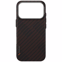 Uniq Keva EDGE Magclick įkrovimo dėklas telefonui iPhone 17 Pro - oranžinis