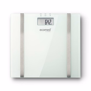 Ecomed BS-70E Rectangle White Electronic personal scale