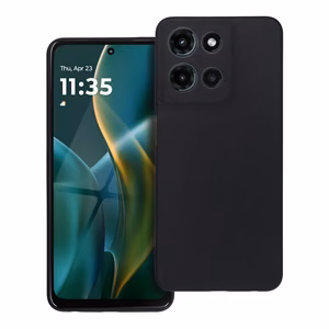 Чехол для Motorola G Play 2025, матовый чёрный
