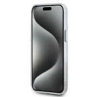 Karl Lagerfeld IML Monogram Karl & Choupette Head MagSafe dėklas iPhone 15 Pro Max - skaidrus