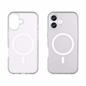 Dėklas Magnetic Abrasive (MagSafe) skirtas iPhone 17 Matte White