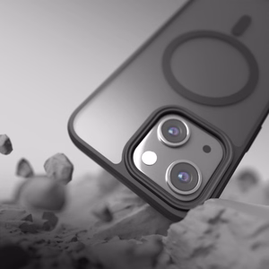 Etteri matinis magnetinis dėklas (m) telefonui iPhone 14 6,1 - juodas (m)