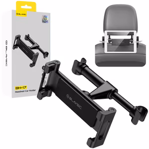 Blavec Automobilio laikiklis BH-17 prie galinės sėdynės galvos atramos (BH17-HRB) juodas