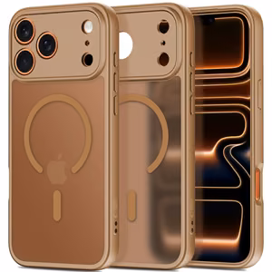 "Tech-Protect BasicMag MagSafe" dėklas "iPhone 17 Pro" - rudas