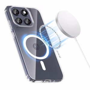 Tech-Protect FlexAir Hybrid MagSafe dėklas Motorola Moto G67 / G77 - skaidrus