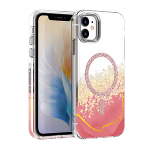 Epoxy Mag dėklas skirtas iPhone 11 rožinis