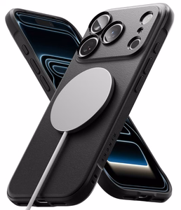 Ringke Onyx MagSafe dėklas iPhone 18 Pro / 17 Pro, juodas