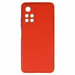 TEL PROTECT Luxury dėklas telefonui Xiaomi Redmi Note 11 5G/Note 11S 5G/Poco M4 Pro 5G raudonas