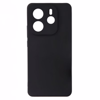 Matinis TPU dėklas for Xiaomi Redmi Note 14 5G (Global) juodas
