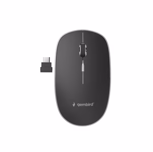 Pelė USB-C Optinis WRL JUODAS/Tylus MUSW-4BSC-01 GEMBIRD