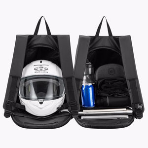 Rockbros H36 рюкзак с держателем для шлема 14.5L - черный