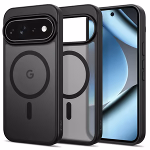 Tech-Protect Magmat MagSafe dėklas, skirtas Google Pixel 9 / 9 Pro / 10 / 10 Pro / 11 / 11 Pro, matinis juodas