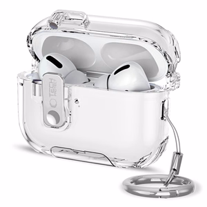 "Tech-Protect Bounce Pro" dėklas "AirPods Pro 3" - Skaidrus