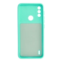 Camshield Soft dėklas telefonui Motorola Moto E7 Power/E7i Power mėtų spalvos