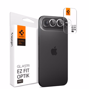 Spigen Optik Pro GLAS.TR "EZ FIT" Защита камеры 2 шт. для iPhone Air - серебристый