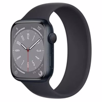 APPLE DIRŽELIS APPLE WATCH SOLO LOOP 42/44/45MM SIZE 8 MIDNIGHT be pakuotės