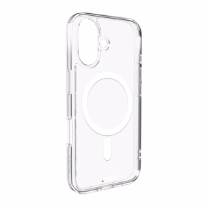 Puro Impact Clear D3O MagSafe silikoninis dėklas telefonui iPhone 16 Plus - permatomas