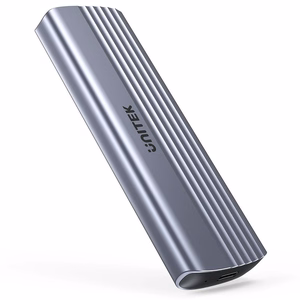 m.2 disko dėklas - Unitek S1241B01 1x M.2 NVMe USB-C 10Gbps