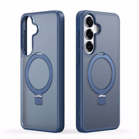 Dėklas Dux Ducis Yind Magnetic Stand Samsung S942 S26 tamsiai mėlynas