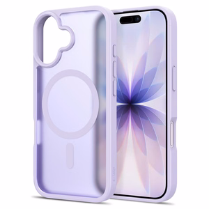 Tech-Protect BasicMag MagSafe dėklas, skirtas iPhone 17 – matinis alyvinis