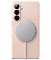 Ringke Silikoninis MagSafe Dėklas for Samsung Galaxy S26 - rožinis