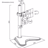 13"-32" monitoriaus laikiklis