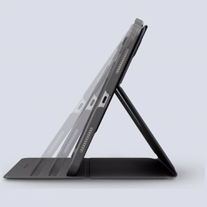 Uniq Rovus Snapmount Magnetinis 360 Sukamas Nuimamas dėklas iPad 11" 2025 / iPad 10.9" 2022 (10-os kartos) - pilkas