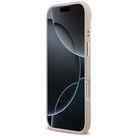 GUESS dėklas IPHONE 17 Air suderinamas su MagSafe GUHMP17MP4MSEGCP (PU 4G su klasikiniu) rožinė