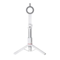 FORCELL F-GRIP MagSelfie S100M selfie lazda su belaidžiu nuotolinio valdymo trikojio stovu balta