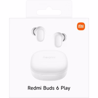 Belaidė laisvų rankų įranga Xiaomi Redmi Buds 6 Play (Bluetooth v5.4) balta