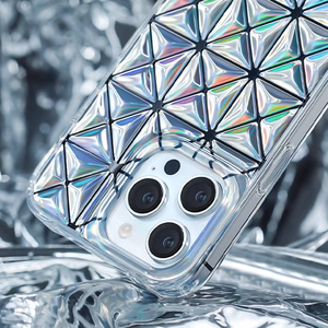 Kingxbar Miya Series dėklas iPhone 14 Pro galinis dangtelis lazerinė spalva