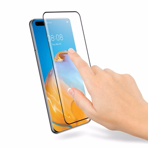 Crong 3D Armour Glass 9H visą ekraną dengiantis grūdintas apsauginis stiklas, skirtas Huawei P40 Pro, su montavimo rėmeliu