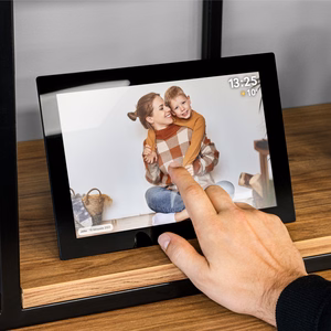 Kruger&Matz FRAMEO Wi-Fi skaitmeninis nuotraukų rėmelis, 10,1 col., juodas